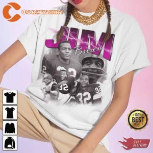 Jim Brown 1936-2023 T-Shirt - Bunbotee