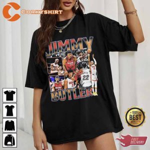 Jimmy Butler Basketball Player Miami Heat Team Unisex Shirt For Fans