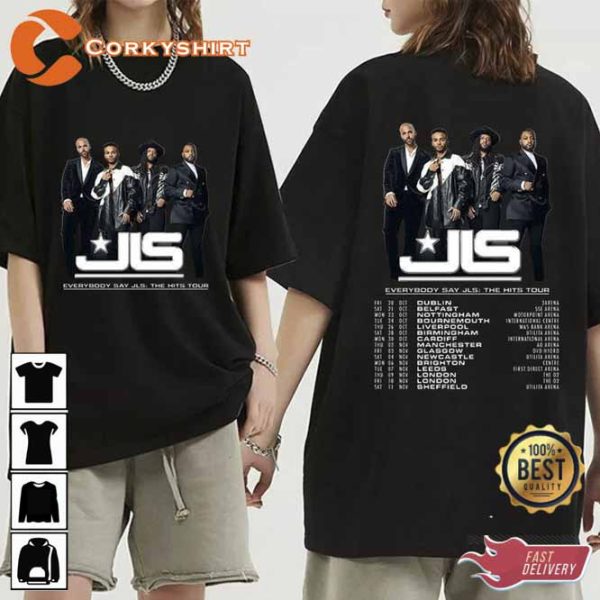 Everybody Say JLS: The Hit Tour 2023 Music Concert Shirt For Fan