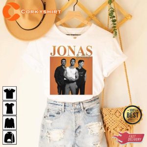 Joe Jonas Vintage Inspired The Jonas Brothers Fan Tee