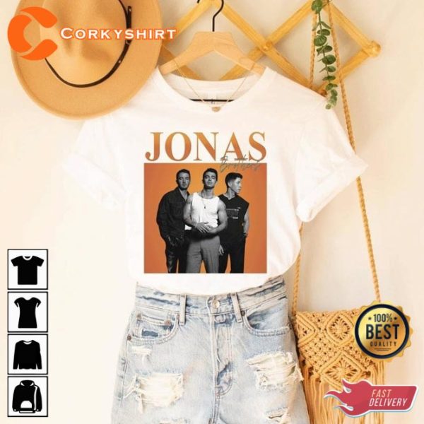 Joe Jonas Vintage Inspired The Jonas Brothers Fan Tee