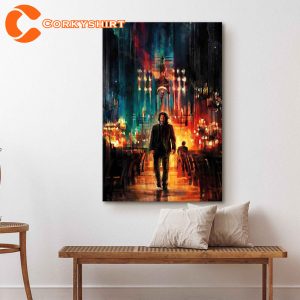 John-Wick-Season-4-Keanu-Reeves-Canvas-Movie-Painting-Poster-2
