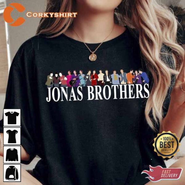 Jonas Brother Its About Time Music Gift For Fans T-Shirt