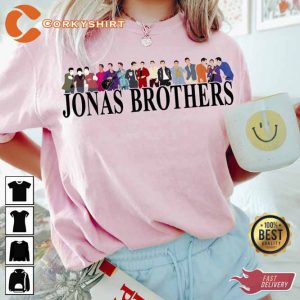Jonas Brother Its About Time Music Gift For Fans T-Shirt
