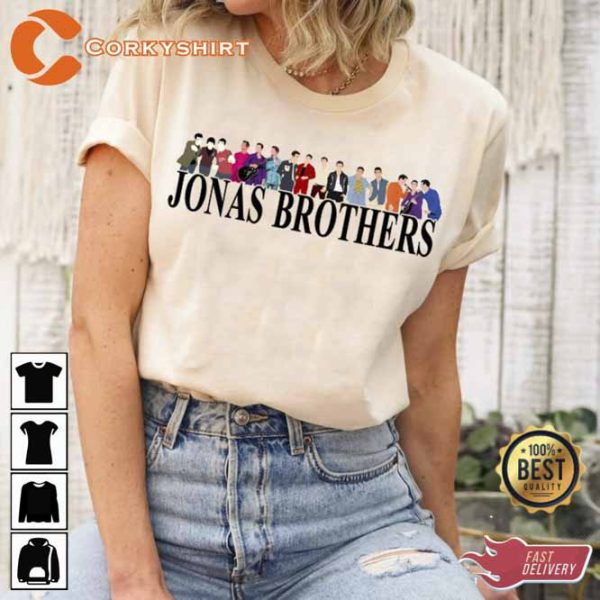 Jonas Brother Its About Time Music Gift For Fans T-Shirt