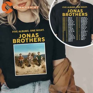 Jonas Brothers 2023 Tour Music Festival Concert Unisex Shirt