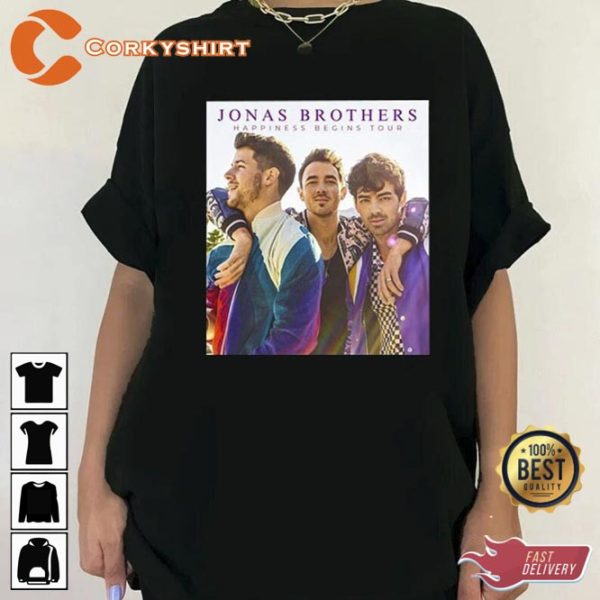 Jonas Brothers Five Albums One Night The Tour 2023 Shirt