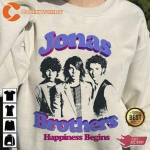 Jonas Brothers The Album Happiness Begins T-shirt