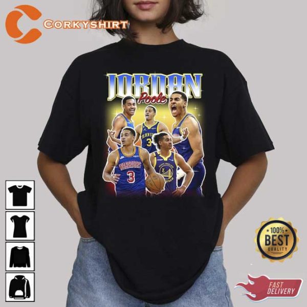 Jordan Poole Golden State Warriors Unisex TShirt