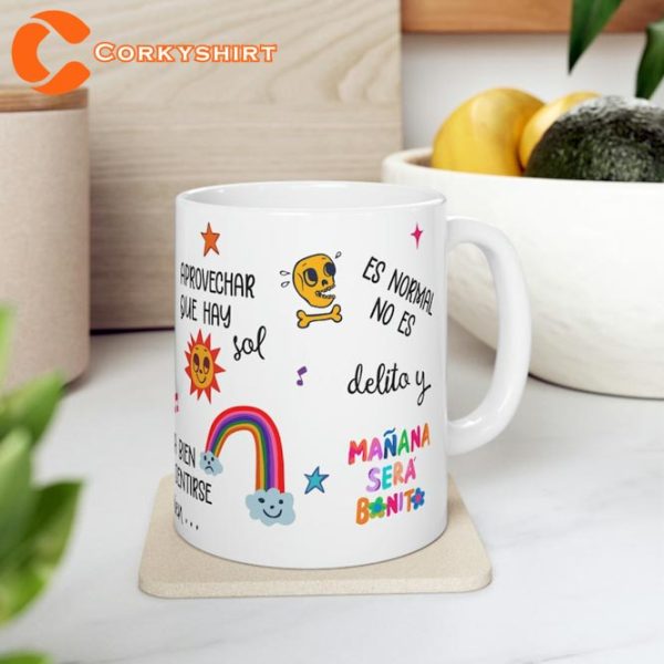 Karol New Album Cover Manana Sera Bonito Ceramic Coffee Mug For Fans