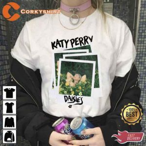 Katy Perry Art Daisies Unisex Sweatshirt Tshirt