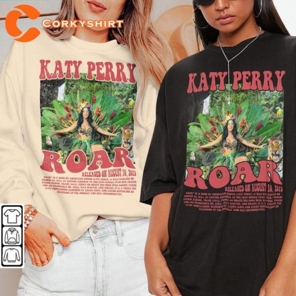 Katy Perry K1 Roar Pop Music Tour Concert 2023 Unisex Shirt