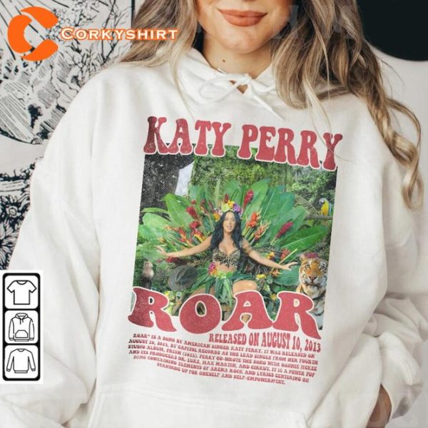 Katy Perry K1 Roar Pop Music Tour Concert 2023 Unisex Shirt