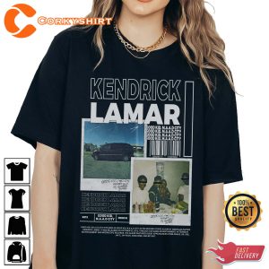 Kendrick Lamar Big Steppers Tour Good Kid Maad Vintage 90s Shirt