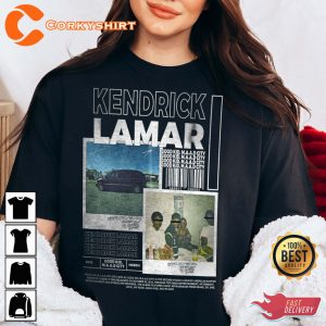 Kendrick Lamar Big Steppers Tour Good Kid Maad Vintage 90s Shirt