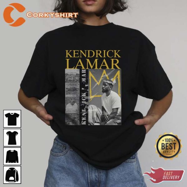 Kendrick Lamar Magazine Cover Style Inspired Design Unisex T-Shirt