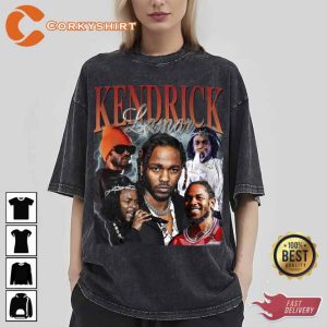 Kendrick Lamar Vintage Washed T-Shirt,1