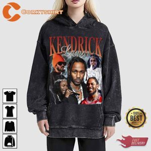 Kendrick Lamar Vintage Washed T-Shirt,3