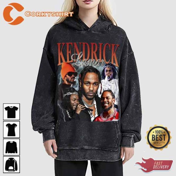 Kendrick Lamar Vintage Washed T-Shirt Gift For Fans