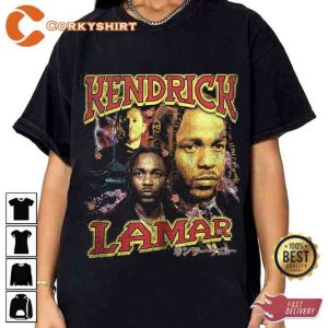 Kendrick Lamar Y2k Clothing 90s Style Vintage Inspired Tee