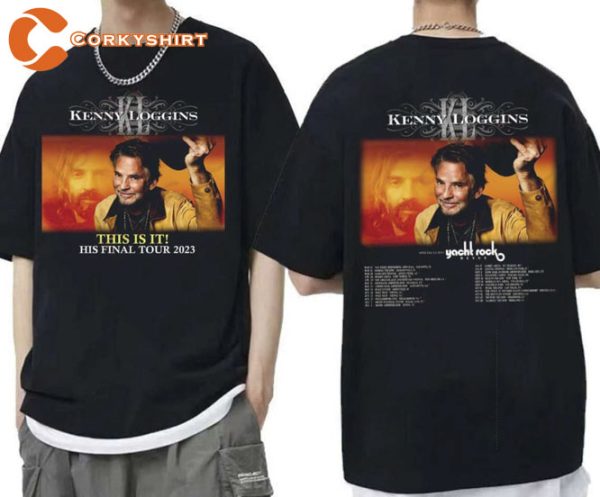 Kenny Loggins This Is It His Final Tour 2023 T-Shirt