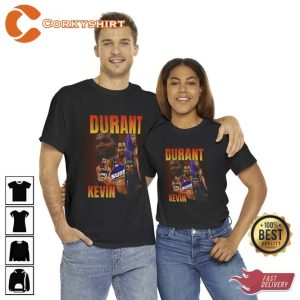 Kevin Durant 35 Suns Phoenix Basketball Sports Lover Graphic T-shirt