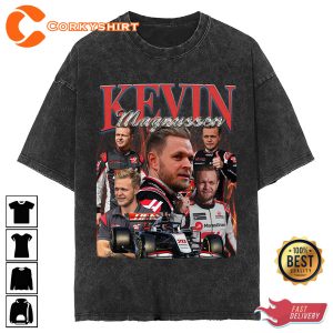 Kevin Magnussen Formula Racing F1 Haas Team Racer T-Shirt