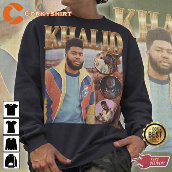 Khalid Donnel Robinson Rap 90s Hip-hop Style Shirt