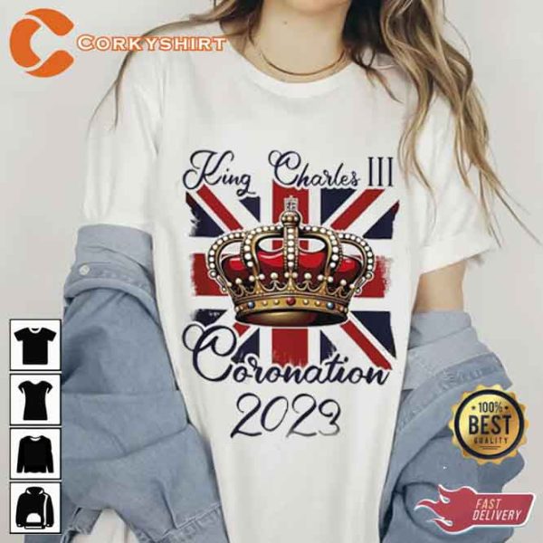 King Charles III Coronation UK House of Lords Shirt