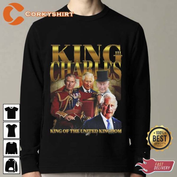 King Charles III Unisex Jersey Short Sleeve Tee