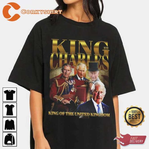 King Charles III Unisex Jersey Short Sleeve Tee