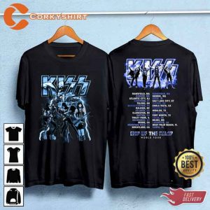 Kiss Band 2023 End Of The World Tour Music Concert Shirt