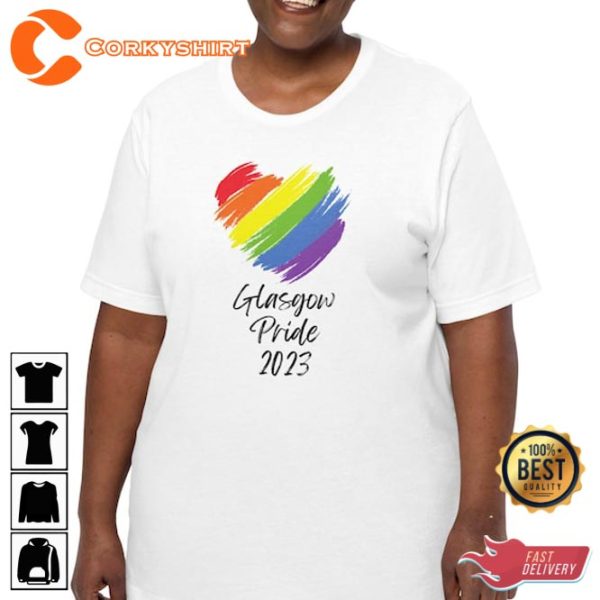 LGBTQ Glasgow Pride Month 2023 Perfect Pride Tee