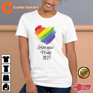 LGBTQ Glasgow Pride Month 2023 Perfect Pride Tee3