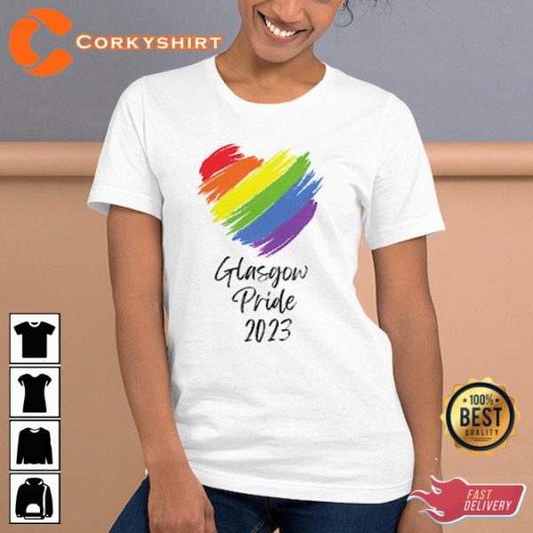 LGBTQ Glasgow Pride Month 2023 Perfect Pride Tee