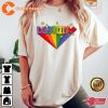LGBTQIA+ Groovy Happy Pride Month Gay Lesbian Trans Pride Ally Sweatshirt