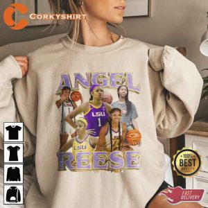 LSU Tigers Women’s Basketball Champion Angel Reese T-shirt