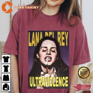 Lana Del Ray Ultraviolence Cruel World Sad Girl Music Concert Shirt