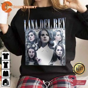 Lana Del Rey Merch T-shirt with3