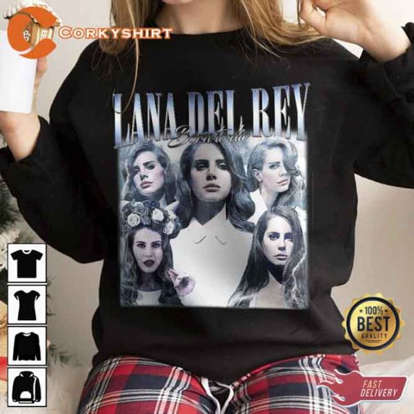Lana Del Rey Elizabeth Woolridge Grant Music Concert T-shirt