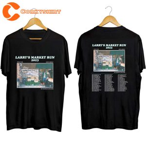 Larry June Larry’s Market Run 2023 World Tour Unisex Rap Tee Shirt