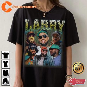 Larry June Larry’s Market Run World Tour Vintage Style 90s Unisex Shirt