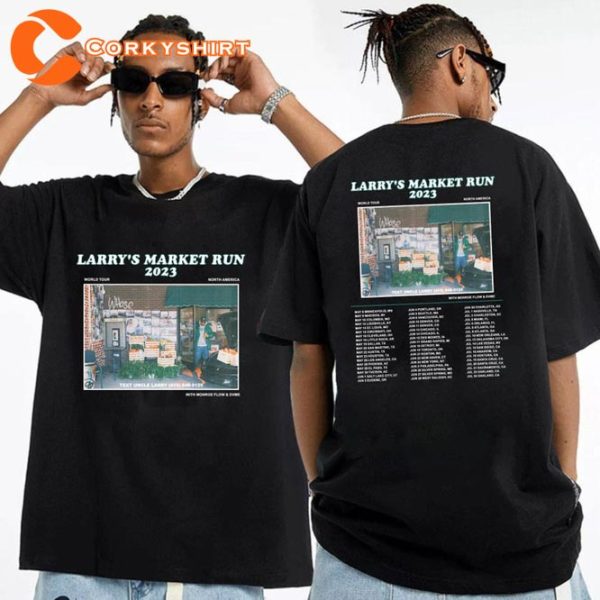 Larrys Market Run 2023 World Tour Shirt For Fans