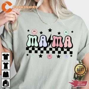 Mama Disco Party Designed Happy Mothers Day Shirt