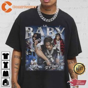 Lil Baby Hip hop Rapper Street Style Unisex Sweatshirt