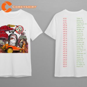 Lil Durk Sorry For The Drought Tour 2 Side Fan Gift T-shirt