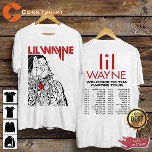 Lil Wayne Tha Carter Tour 2023 Two Sides Unisex Tshirt