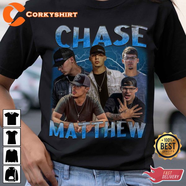Chase Matthew Vintage 90S Tour 2023 T-Shirt