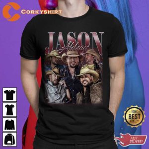 Limited Jason Aldean Vintage 90S Unisex Shirt Anniversary Gift For Fans
