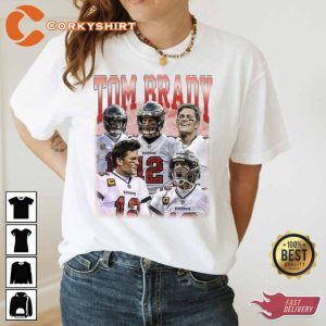 Limited Tom Brady Vintage Unisex T-Shirt Gift For Fans